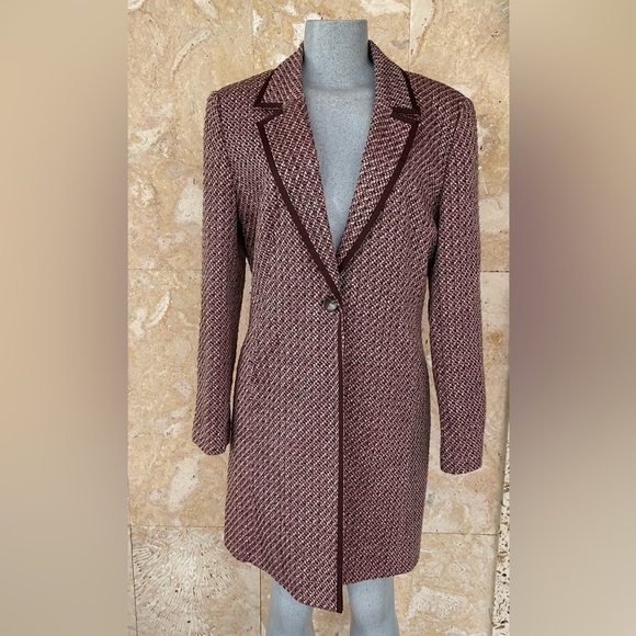 Lew Magram Jackets & Blazers - Lew Magran Elegant Tweed Women's Coat